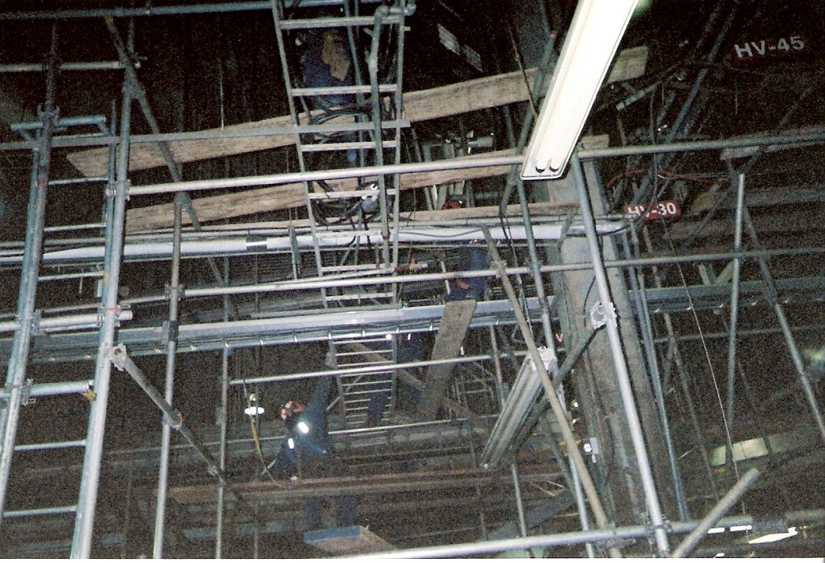 Olymel scaffolding
